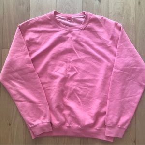 Brandy Melville John Galt Pink Sweatshirt